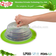 High Quality Wholesale Factory Direct Price Alimentation Aspiration Silicone Plate Topper Lid